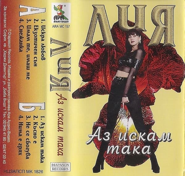 Album cover art for Аз искам така