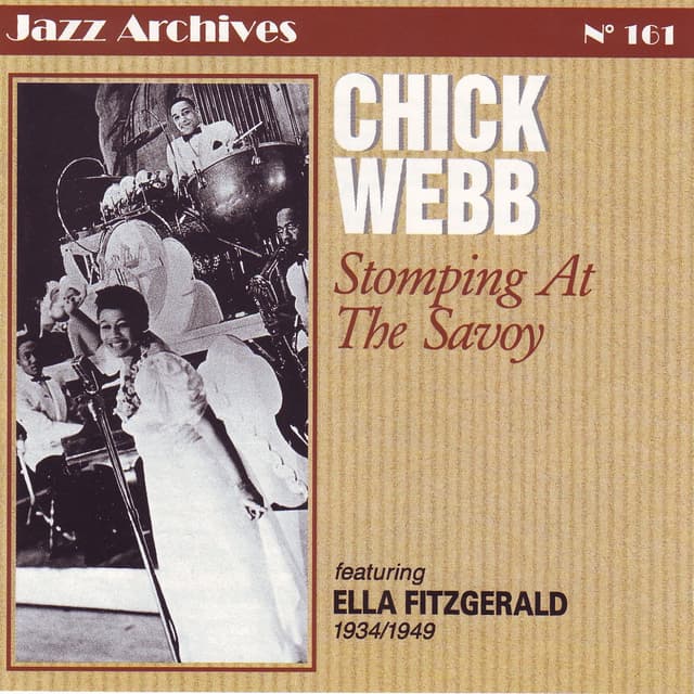 Album cover art for Stompin' at the Savoy 1934/1939