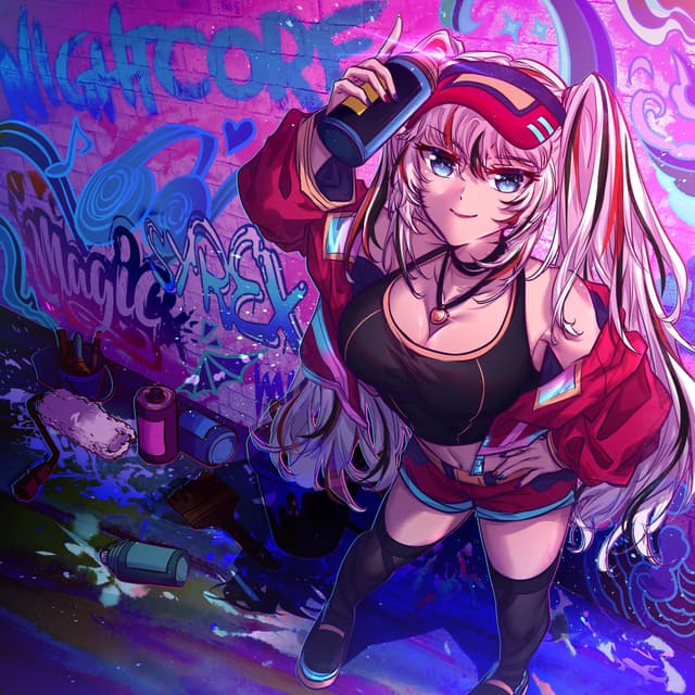 Album cover art for Nightcore Gaming Music Vol. 8