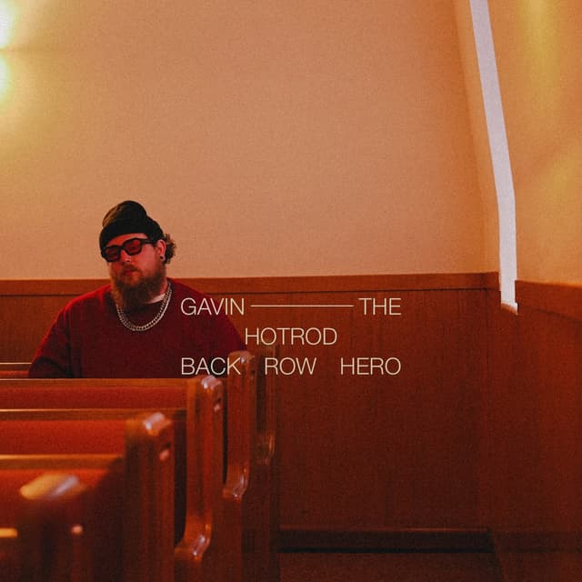 Album cover art for BACK ROW HERO