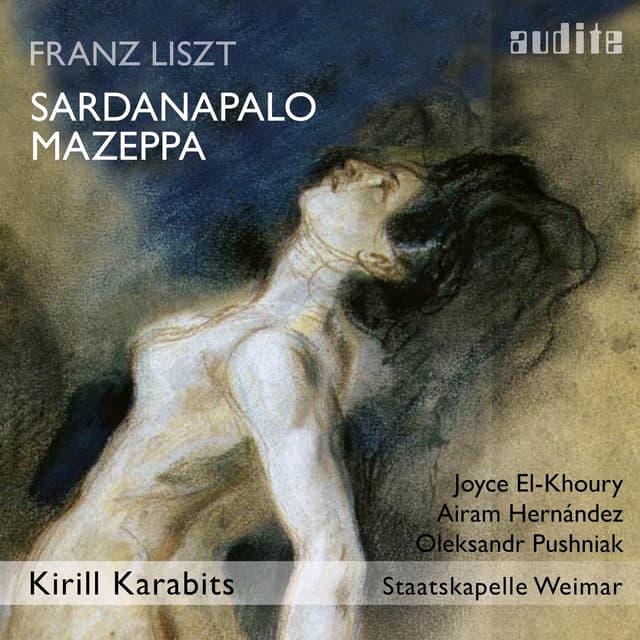 Album cover art for Liszt: Sardanapalo & Mazeppa