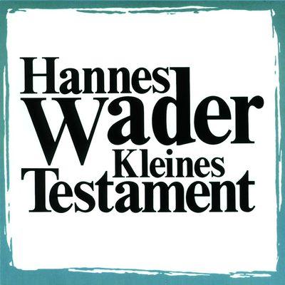 Album cover art for Kleines Testament