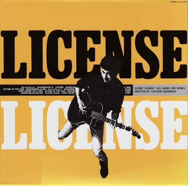 Album cover art for LICENSE