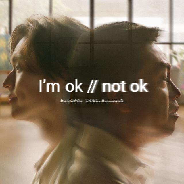 Album cover art for I'm OK // Not OK