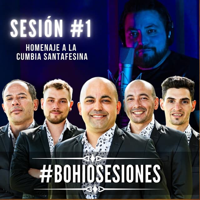 Album cover art for Bohiosesiones #1 Homenaje a La Cumbia Santafesina