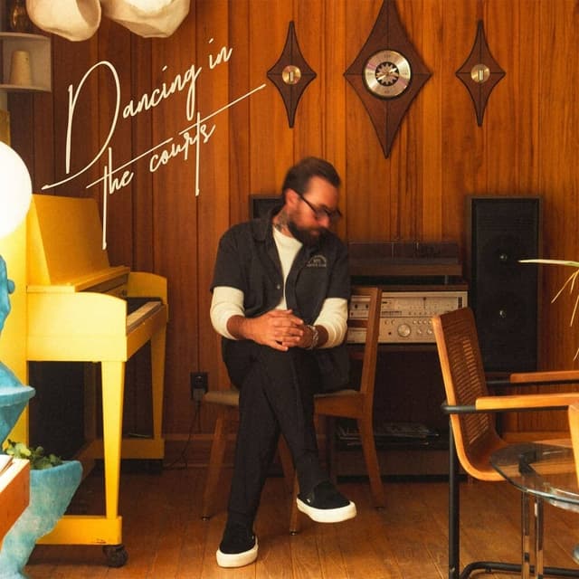 Album cover art for Dancing In The Courts