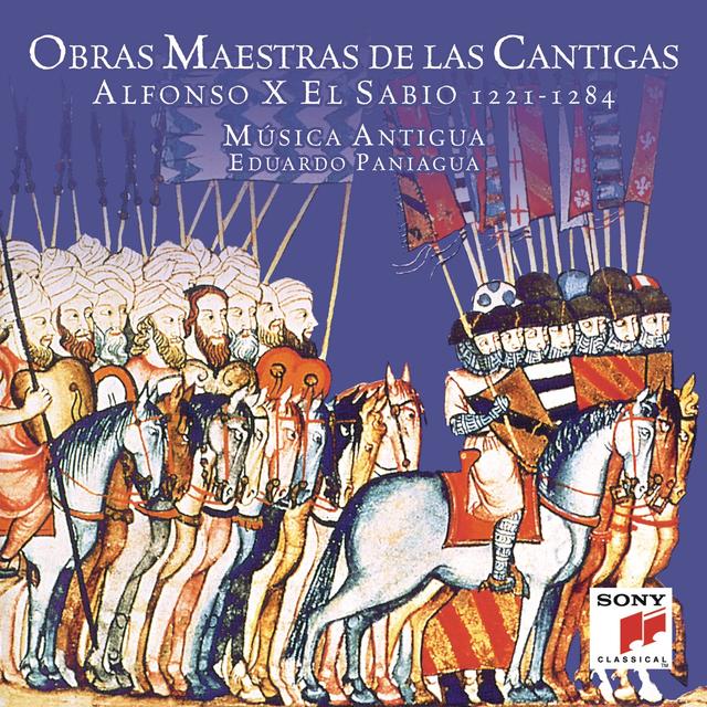 Album cover art for Obras Maestras De Las Cantigas