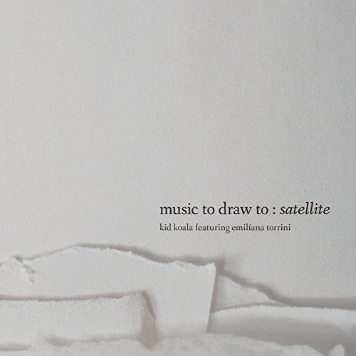 Album cover art for Music to Draw to:Satellite