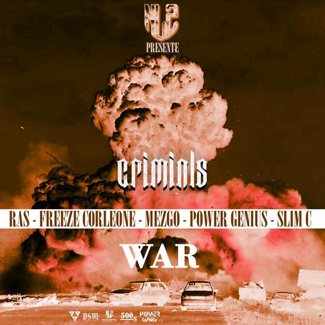 Album cover art for War (feat. Ras, Freeze Corleone, Mezgo di pasta, Power Genius & Slim C)