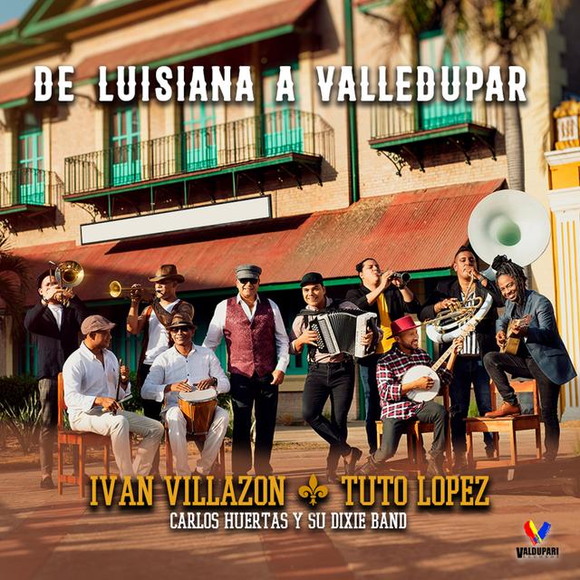Album cover art for De Luisiana a Valledupar