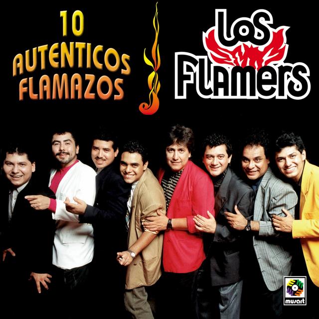 Album cover art for 10 Autenticos Flamazos