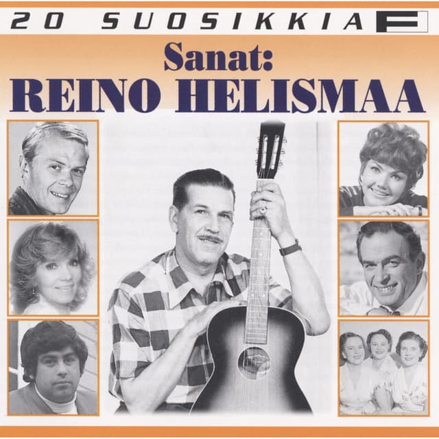 Album cover art for 20 suosikkia / Sanat: Reino Helismaa