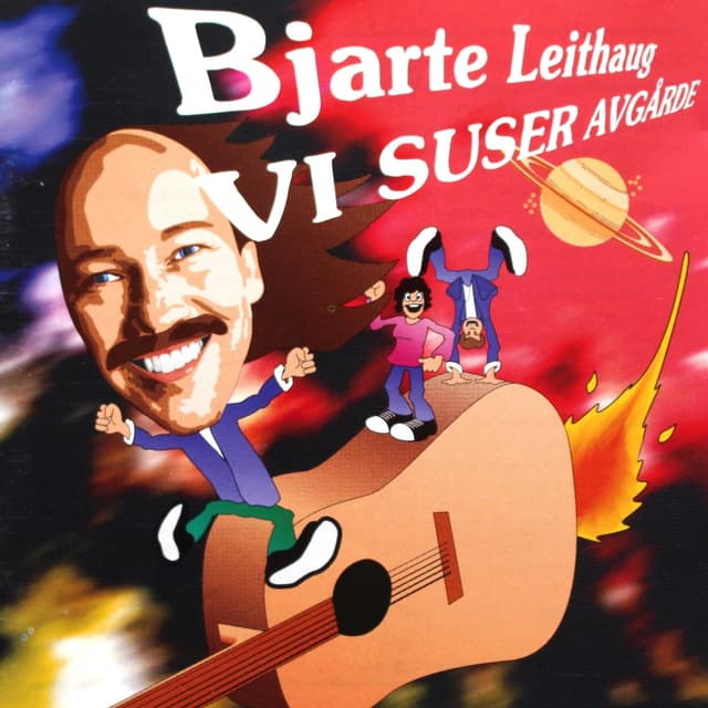 Album cover art for Vi suser avgårde