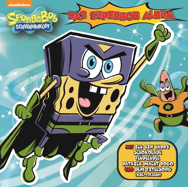 Album cover art for SpongeBob Das SuperBob