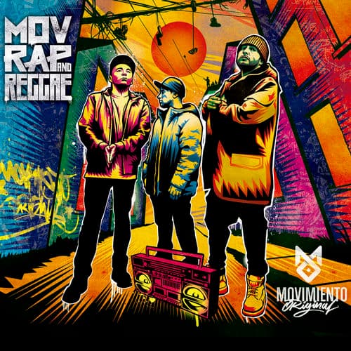 Album cover art for Mov Rap & Reggae