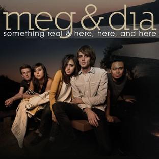 Album cover art for Something Real & Here, Here and Here