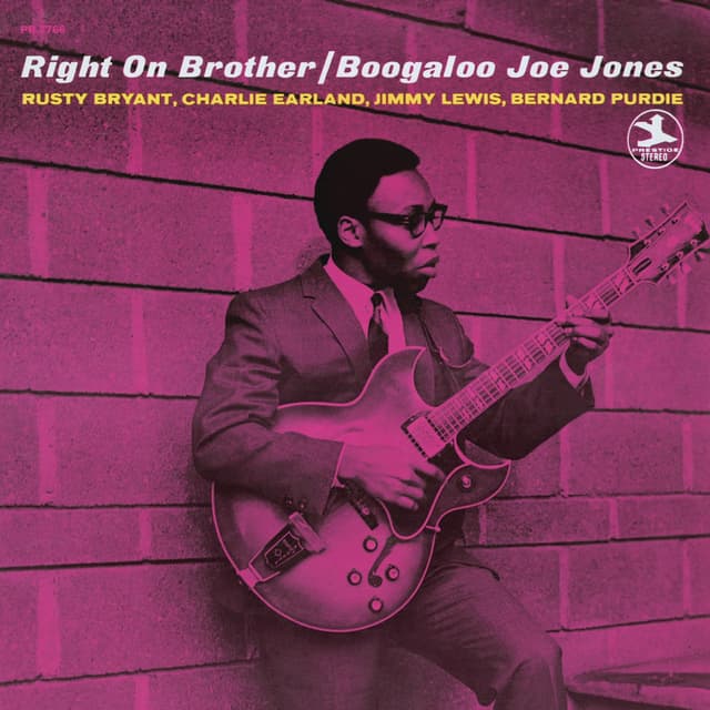 Album cover art for Right On Brother