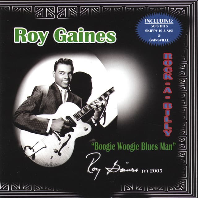 Album cover art for Rock-a-Billy: Boogie Woogie Blues Man
