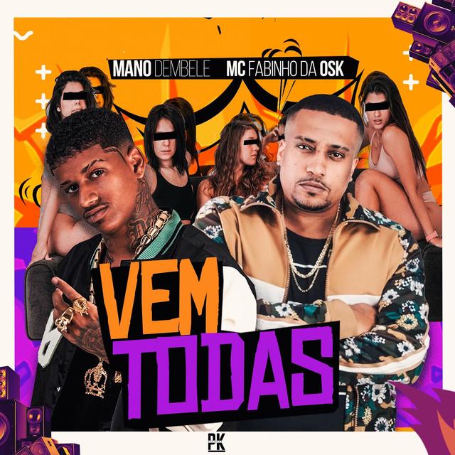 Album cover art for Vem Todas