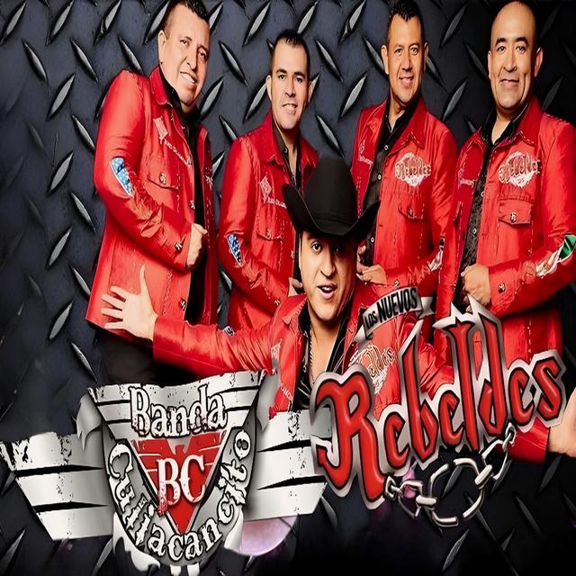 Album cover art for Los Nuevos Rebeldes Banda Culiacancito