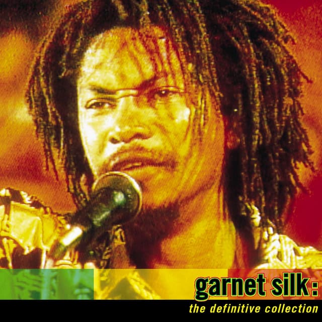 Album cover art for Garnett Silk Meets the Conquering Lion