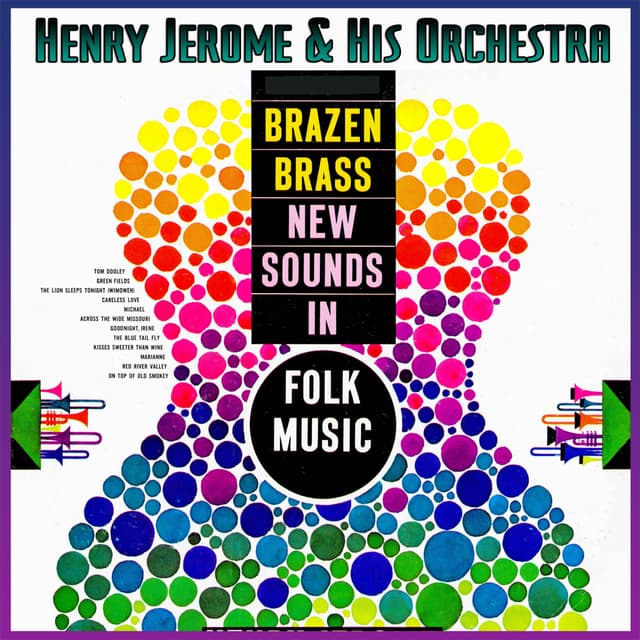 Album cover art for Brazen Brass New Sounds In Folk Music
