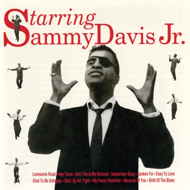 Album cover art for Starring Sammy Davis Jr.