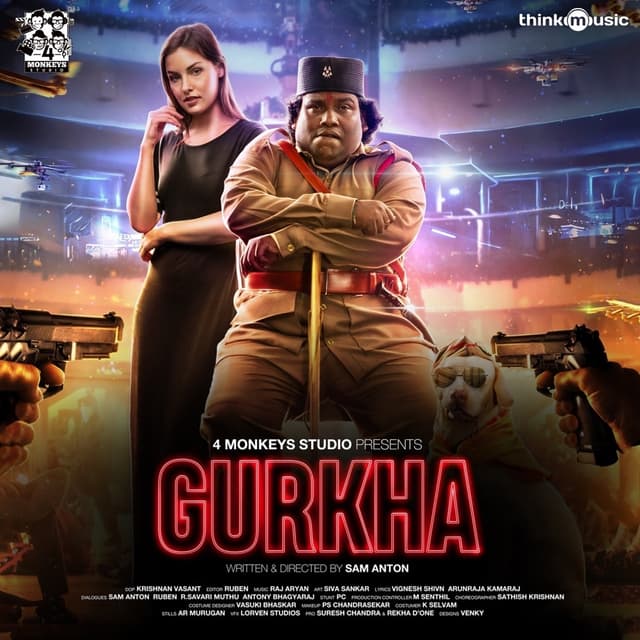 Album cover art for Gurkha (Original Motion Picture Soundtrack)
