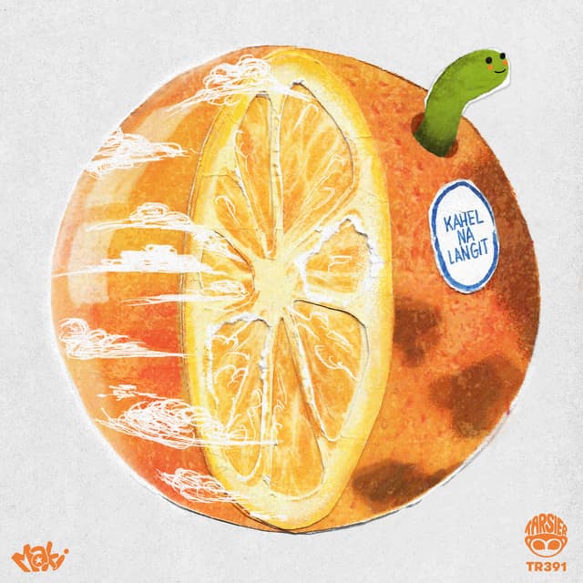 Album cover art for kahel na langit