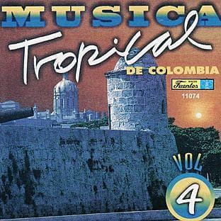 Album cover art for Musica Tropical De Colombia 4
