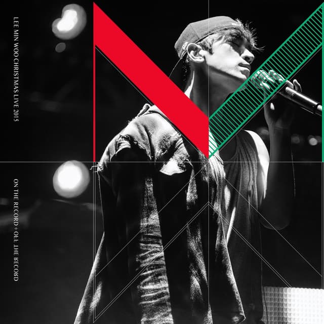 Album cover art for Lee Min Woo Christmas Live 2015