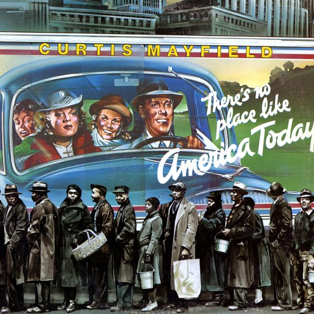 Album cover art for There's No Place Like America Today