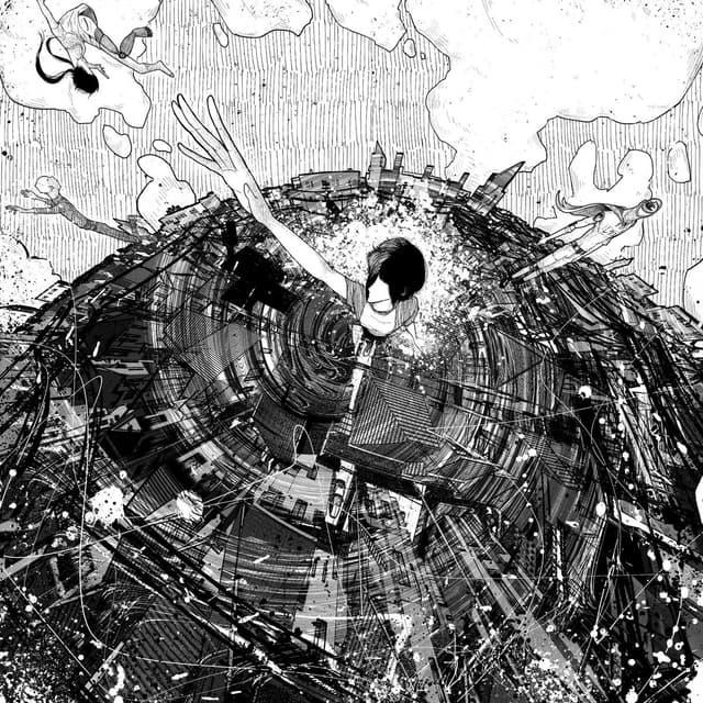 Album cover art for Crosshatching Holographs of a Cityscape (Antiopus)