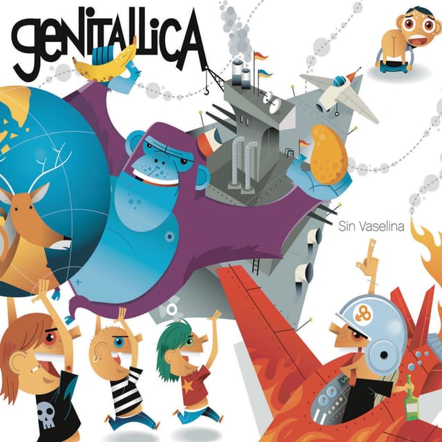 Album cover art for Sin Vaselina