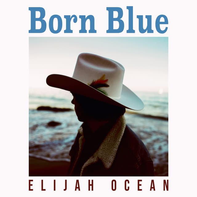 Album cover art for Born Blue