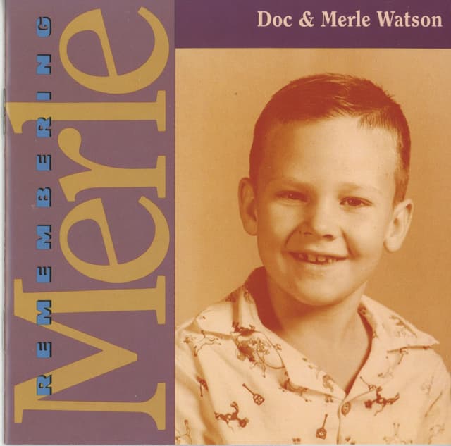 Album cover art for Remembering Merle