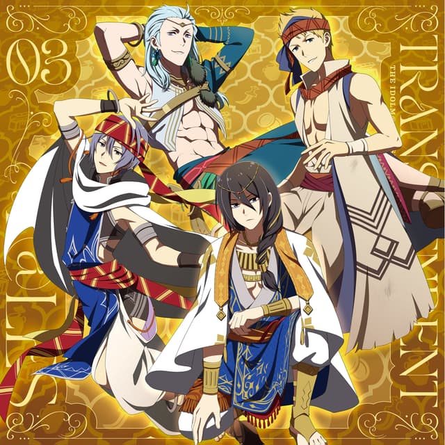 Album cover art for THE IDOLM@STER SideM TRANSCENDENT T@LES 03
