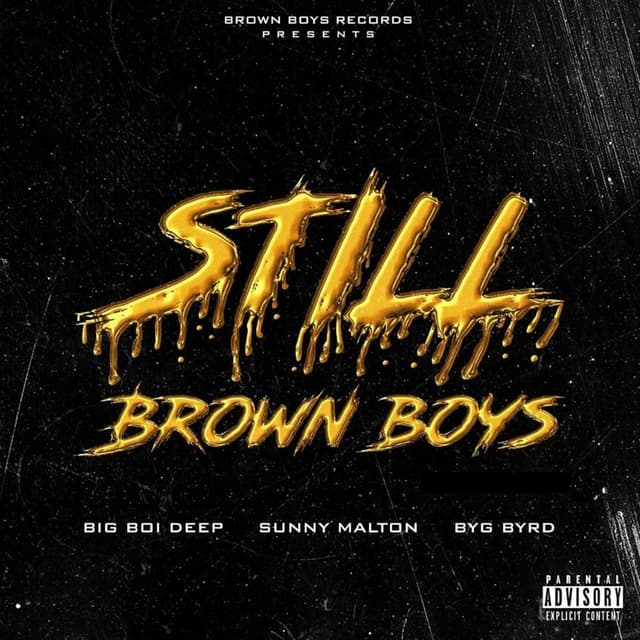Album cover art for Still Brown Boys