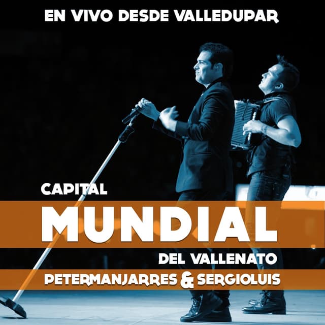 Album cover art for En Vivo Desde Valledupar, Capital Mundial del Vallenato