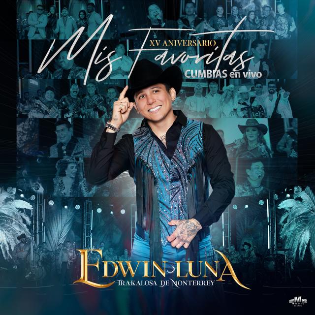Album cover art for XV Aniversario Mis Favoritas Cumbias