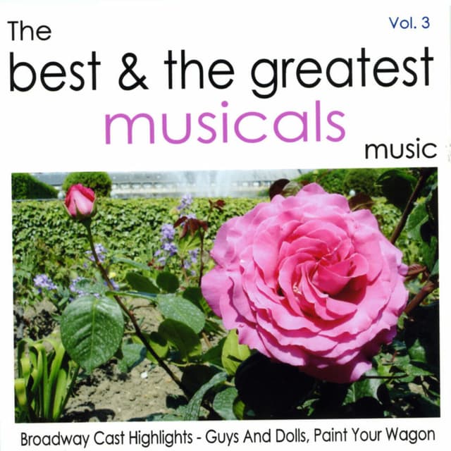 Album cover art for The Best & The Greatest Musicals Vol. 3