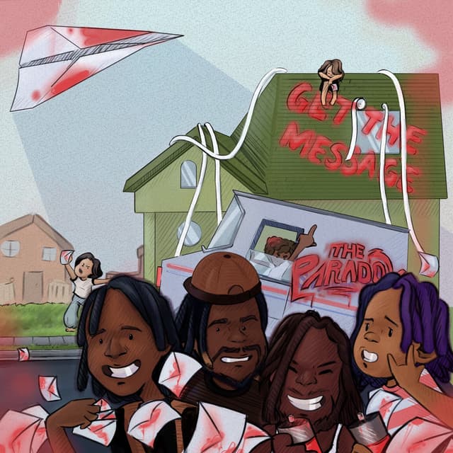 Album cover art for Get the Message