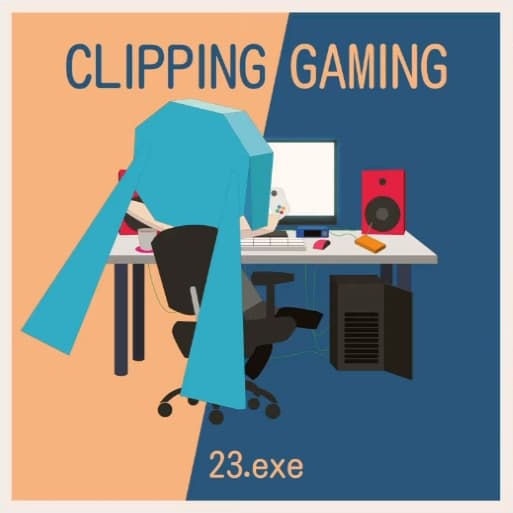 Album cover art for CLIPPING GAMING