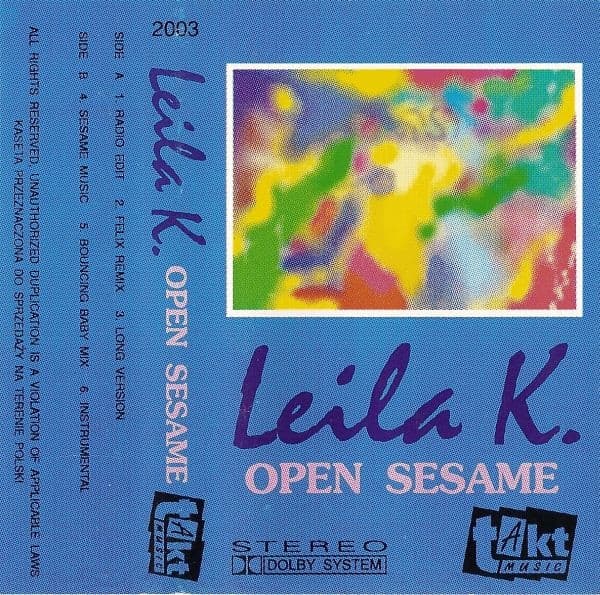 Album cover art for Open Sesame