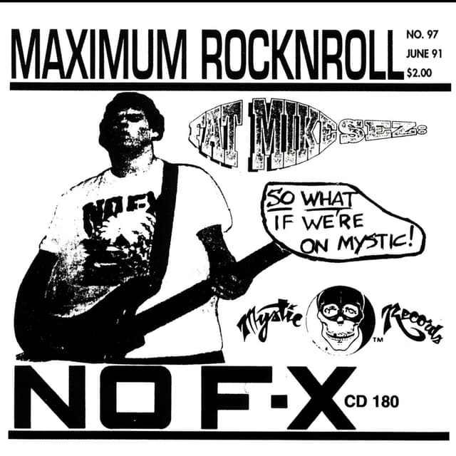 Album cover art for Maximum Rock'n'Roll