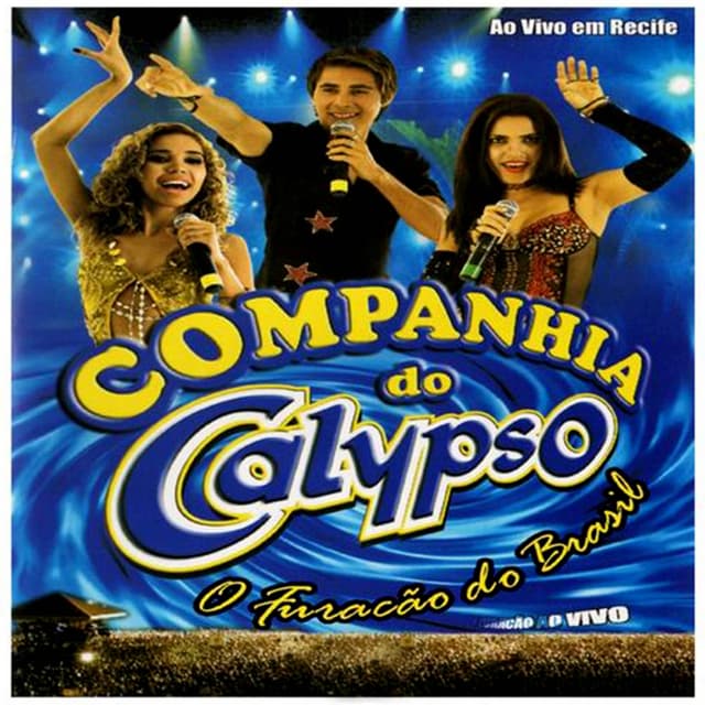 Album cover art for Companhia do Calypse: Ao Vivo em Recife, Vol. 4
