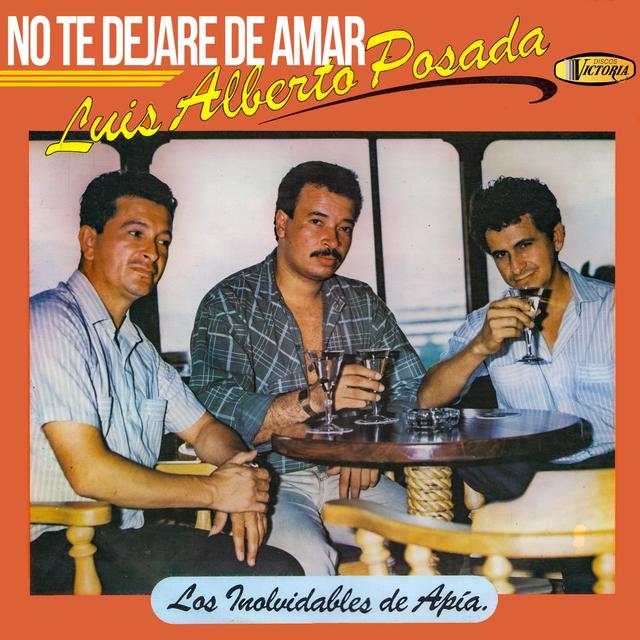 Album cover art for No Te Dejare de Amar