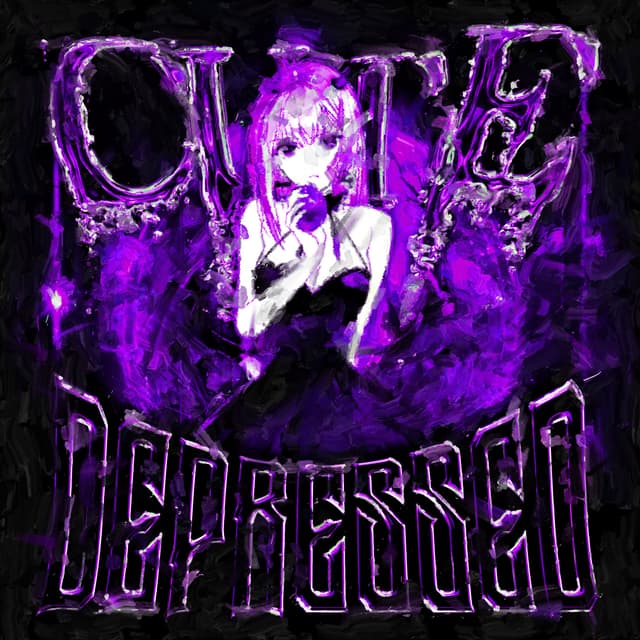 Album cover art for Cute Depressed