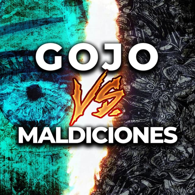 Album cover art for Gojo vs. Maldiciones