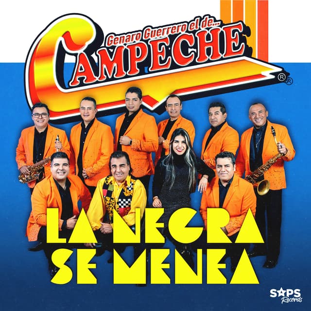 Album cover art for La Negra Se Menea